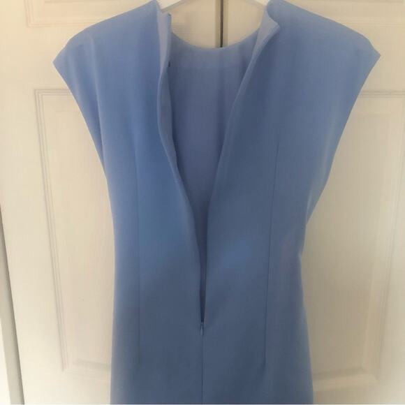 C/Meo Collective Hands On Tie Waist Dress Light Pastel Blue - Picture 11 of 12